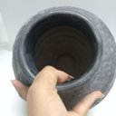 Ver imagem 6 de Vaso Decorativo Enfeite Casa Home&Co Cerâmica 30x20x20cm Cinza