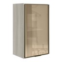 Ver imagem 1 de Armario Aereo 1 Porta Vidro Mdf 40 Cm Kali 1220261 Bianco Toq Nicioli