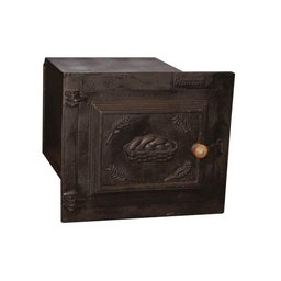 Forno em Ferro Fogão a Lenha Médio Porta Ferro 50x42x35cm - 2