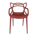 Ver imagem 4 de Conjunto 6 Cadeiras Allegra Cor Vermelho Falu – Design e Sofisticação, Resistentes e Ergonômicas
