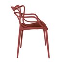 Ver imagem 2 de Conjunto 6 Cadeiras Allegra Cor Vermelho Falu – Design e Sofisticação, Resistentes e Ergonômicas