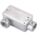 Ver imagem 2 de Condulete Fixo 1" Tipo "lr" - com Tampa / Rosca Bsp / sem Pintura Tramontina