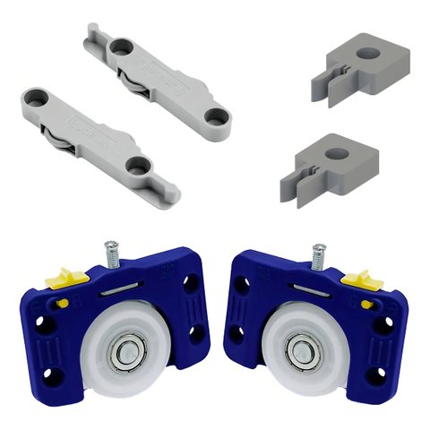 Kit para Porta de Correr Sobrepor 26mm Jp360 Joelini