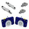 Kit para Porta de Correr Sobrepor 26mm Jp360 Joelini - 1