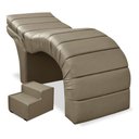 Ver imagem 2 de Maca Luxo Reclinável para Estética Facial Extensão Cílios Courino Fendi Bz Home Decor