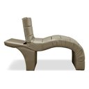 Ver imagem 3 de Maca Luxo Reclinável para Estética Facial Extensão Cílios Courino Fendi Bz Home Decor