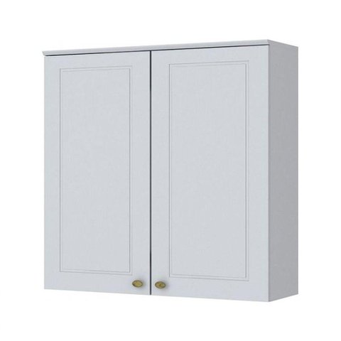 Armário Aéreo Henn 2 Portas 80Cm Mdf Americanas Branco