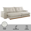 Ver imagem 4 de Sofá Argo Linho 02 Módulos 90 Cm B25cm Meu Sofá Online