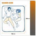 Ver mais imagens de Colchão Queen Kingston Molas Ensacadas Látex Visco Gel 158x198x42cm