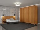 Ver imagem 1 de Dormitório Casal Ripado 2PÇS 6 Portas Firenze - Arbo Design
