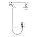 Ver imagem 2 de Chuveiro Disco com Ducha Manual Perflex Chuveiros e Duchas