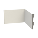 Ver imagem 2 de Kit 20 Barra Rodapé de Poliestireno 10cm X 2m Acabamento Moderno