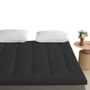 Ver imagem 2 de Pillow Top Casal Padrão de Micropercal 400 Fios com Manta Siliconada, 450g/m²:preto