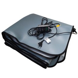 Manta Termica Termotek Luxo Termoterapia Estética 220V Prata Estek - 7