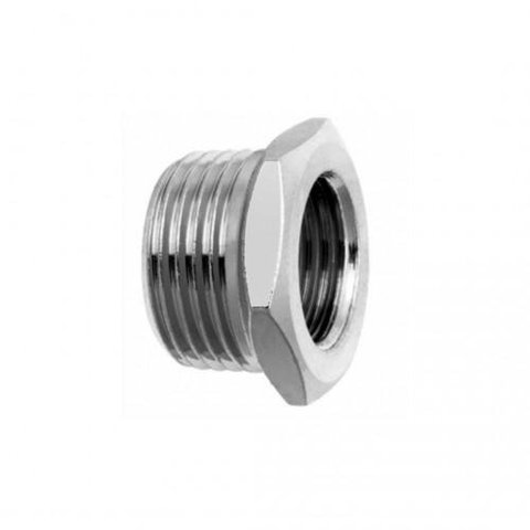 Bucha de Redução Rosca 1/2x1/4 Cromado 170310 - Blukit