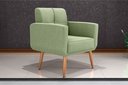 Ver imagem 1 de Poltrona Decorativa Havana Boucle Oliva F494 - Matrix