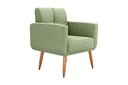 Ver imagem 2 de Poltrona Decorativa Havana Boucle Oliva F494 - Matrix