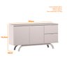 Balcão 2 Portas 2 Gavetas Com 150cm Rennes Ype - ÉdeCasaMóveis                                                                                  - 4