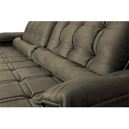 Sofá Retrátil Reclinável 230cm Ascari Suede Velut com molas Ensacadas - King House - 6