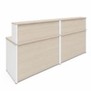 Ver imagem 4 de Conjunto 2 Balcões de Atendimento e Recepção Comercial 120x60cm para Loja, Comércio e Escritório