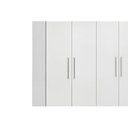 Ver imagem 6 de Guarda Roupa Casal 6 Portas e 3 Gavetas Prático Branco - Demóbile
