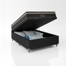 Cama Box Baú Viúva + Colchão Paris Molas Ensacadas Pocket - 66x128x188cm - e-Shop Casa - Couro - 5
