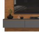 Ver imagem 7 de Painel para Tv até 65 Polegadas 3 Portas Mateo Dj Móveis Freijó/cinza Urbano