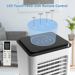 Takywep Ar-condicionado Portátil 8.000 Btu, 3 em 1 com Controle Remoto (branco) - 2