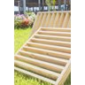 Módulo Cobogó/elemento Vazado Ripado de 50x50 Centímetros - Pensemadeiras - Natural Único - 1