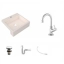 Ver imagem 2 de Kit Cuba XQ395 Torneira 1198 Metal Válvula Click 1 1/2 Polegada Sifão PVC Flexível Compace