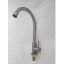 Ver imagem 4 de Torneira bica móvel alta aço escovado 1195