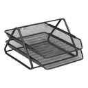 Ver imagem 2 de Organizador 2 Bandejas Documentos Escaninho + Porta Lápis