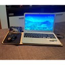 Ver imagem 3 de Mesa Portátil P/ Notebook Uso Colo Cama Sofá Lapdesk Canhoto