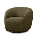 Ver imagem 6 de Poltrona Orgânica Giratòria Decorativa Bell Verde Lansofbr