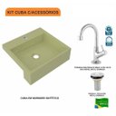 Ver imagem 3 de Kit Cuba XQ395 Torneira 1198 Metal Válvula 1 Polegada Compace