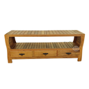 Ver imagem 1 de Rack Ripado em Madeira de Demolição Cor Natural Sudeste Rústico