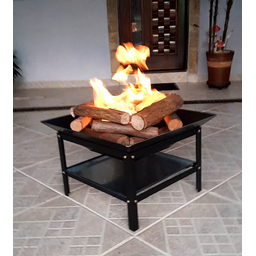 Lareira Externa 60cm Aquecedor - Jardim Fire Pit a Lenha - 7