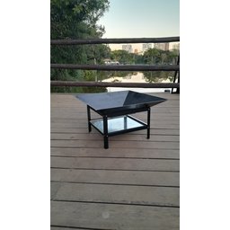 Lareira Externa 60cm Aquecedor - Jardim Fire Pit a Lenha - 6