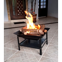 Ver imagem 2 de Lareira Externa 60cm Aquecedor - Jardim Fire Pit a Lenha