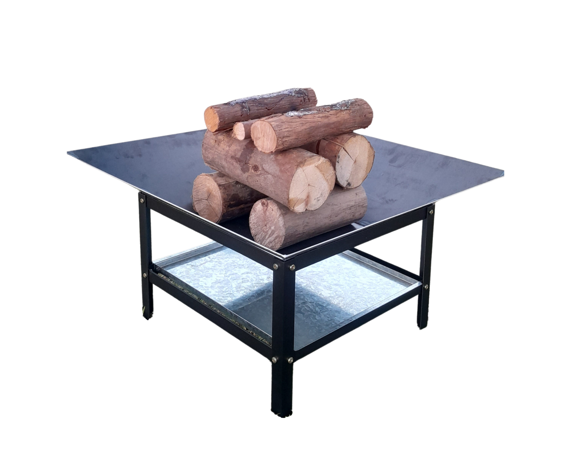 Lareira Externa 60cm Aquecedor - Jardim Fire Pit a Lenha