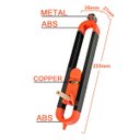 Ver imagem 3 de Gabarito Copiador Modelador Contorno para Corte de Piso 23cm