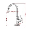 Ver imagem 7 de Kit Cuba XQ395 Torneira 1198 Metal Válvula Click 1 Polegada B Compace