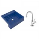 Ver imagem 2 de Kit Cuba XQ395 Torneira 1198 Metal 1/4 Volta Compace