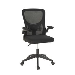 Kit 8 Cadeiras de Escritório Giratória Mônaco com Relax e Regulagem de Altura - All Black - 2