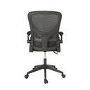 Ver imagem 7 de Kit 8 Cadeiras de Escritório Giratória Mônaco com Relax e Regulagem de Altura - All Black