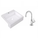 Ver imagem 2 de Kit Cuba XQ395 Torneira 1198 Metal 1/4 Volta Compace