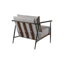 Ver imagem 3 de Poltrona Decorativa Sala Estar Mari Linho Cinza Claro Mk