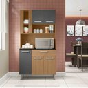 Ver imagem 2 de Kit Cozinha 6 Portas 1 Gaveta Carol