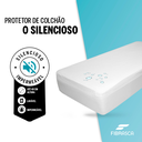 Ver imagem 2 de Protetor de Colchão Impermeável o Silencioso Solteiro 90x190 Fibrasca