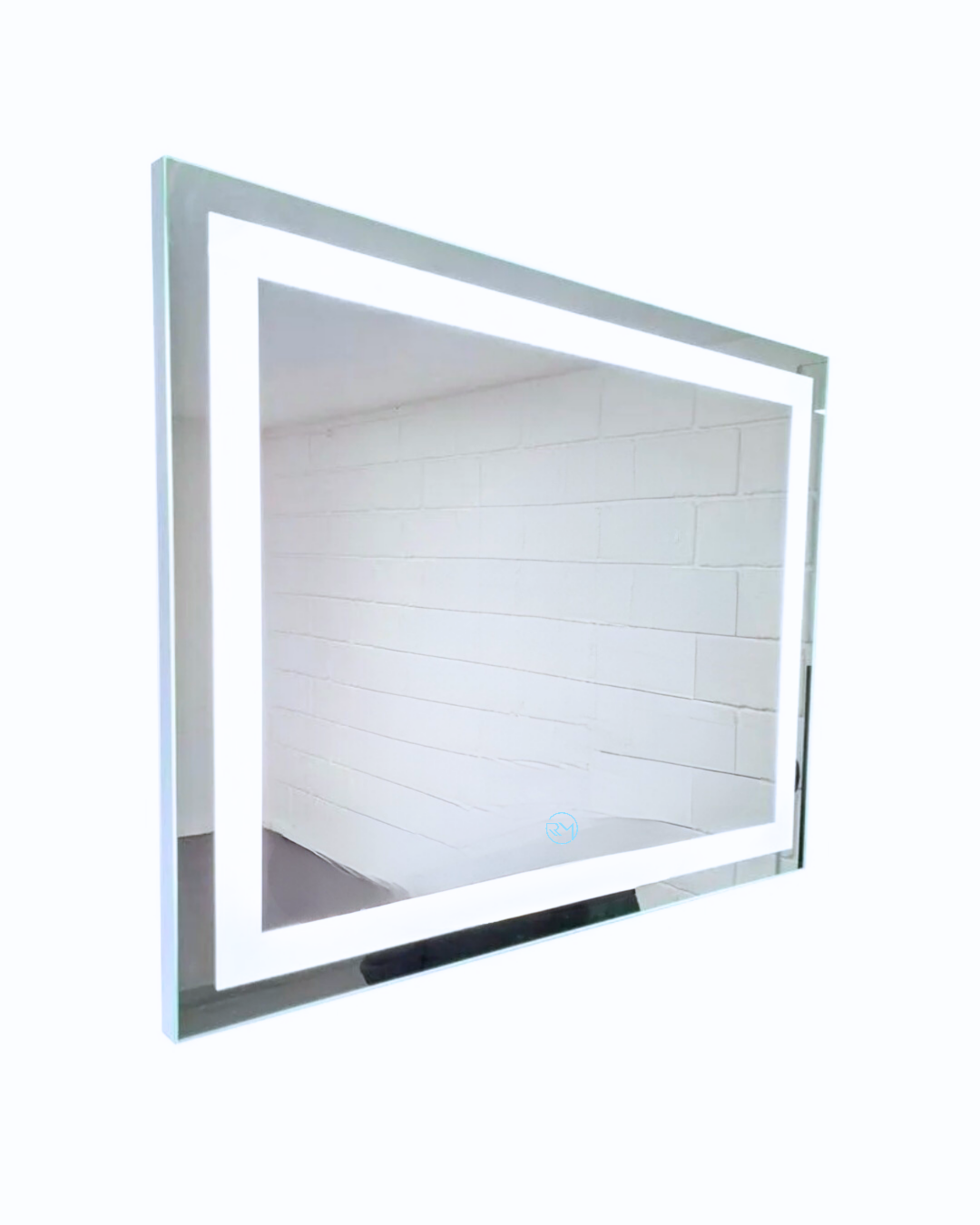 Espelho com Luz Led Jateado Iluminado Touch-screen, 70x90cm 6000k Branco Frio Bivolt - 1